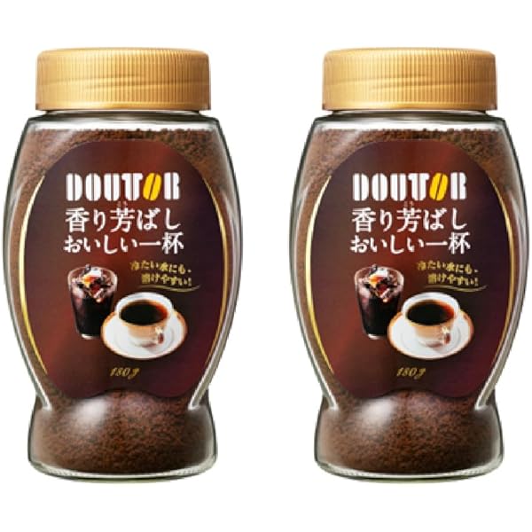 Amazon.co.jp: ドトールコーヒー インスタントコーヒー 深みとコクの